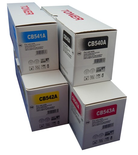 CB542A Color LaserJet CP 1215/1515/1518/1015,CM 1312 Y съвместим